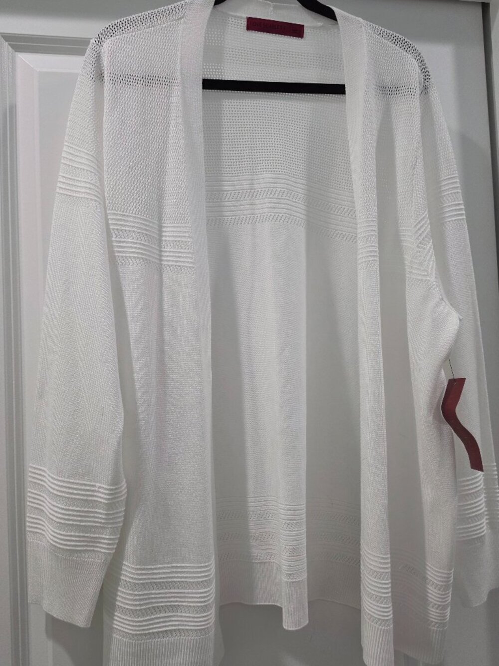 White Spring Sweater